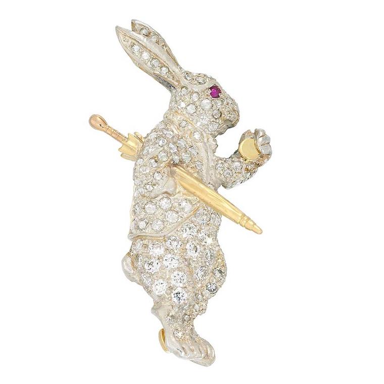 Easter jewellery ruby eyed rabbits and bejewelled bunnies The Jewellery Editor